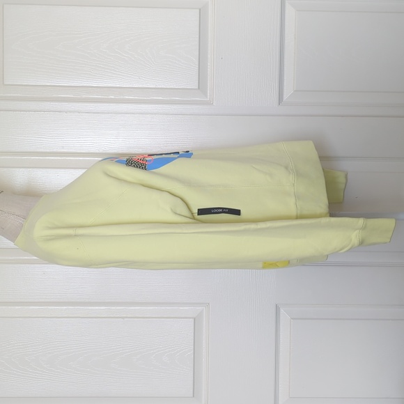 Jordan x Union 2.0 Flight Crew Neck Long Sleeve In Pale Yellow - Picture 3 of 11